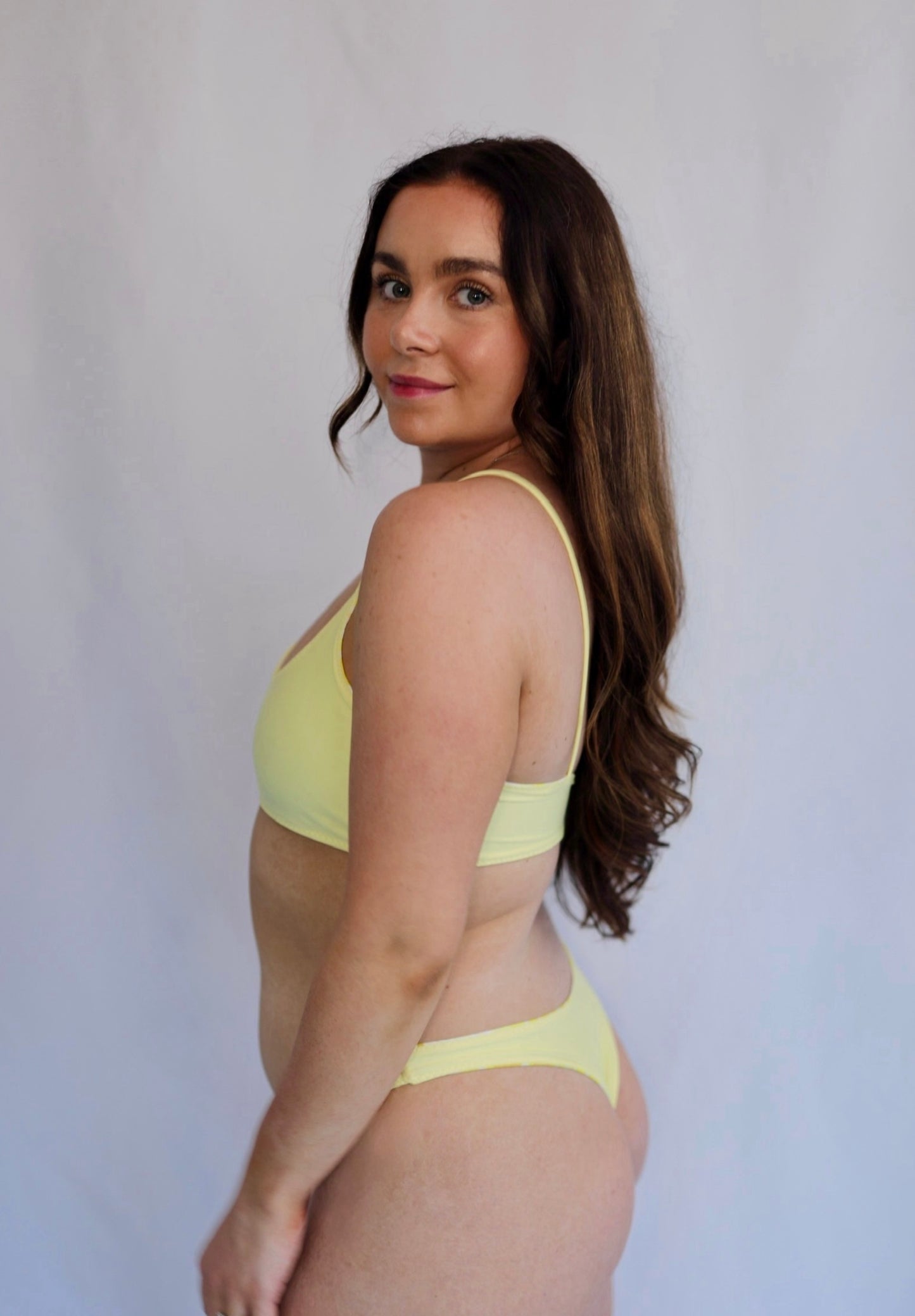Sunseeker Reversible Bikini Bottoms - Lemon Peony