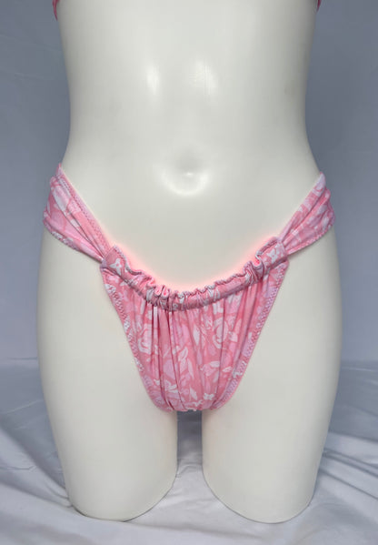 Shore Thing Reversible Cheeky Bikini Bottoms - Blushed Petal