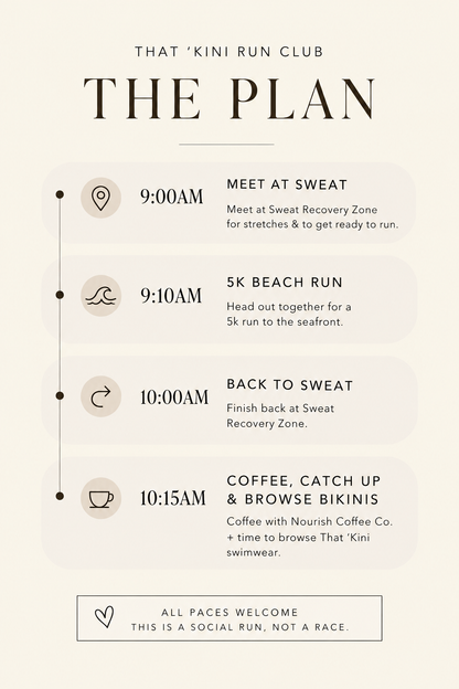 5K RUN TICKET - That ‘Kini X Nourish Coffee Co