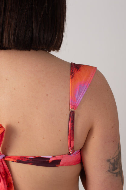 Soleil Adjustable Cup Bikini Top in Solara