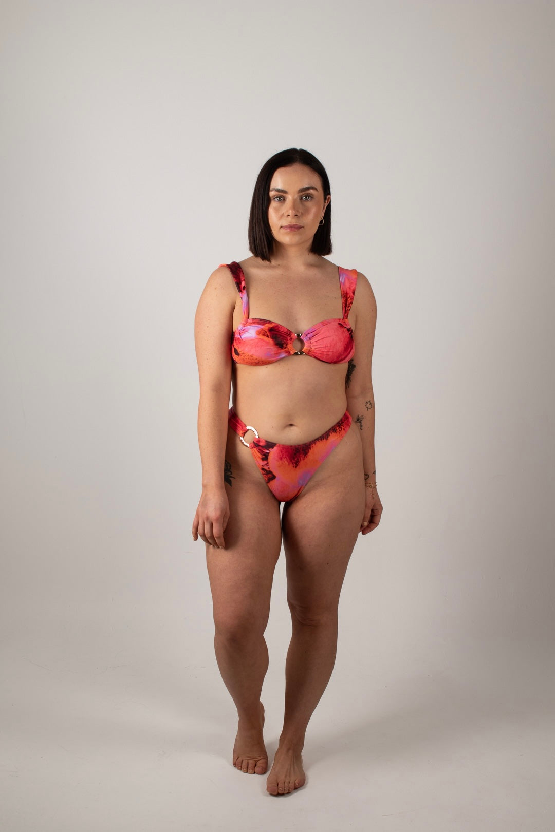Soleil Adjustable Cup Bikini Top in Solara