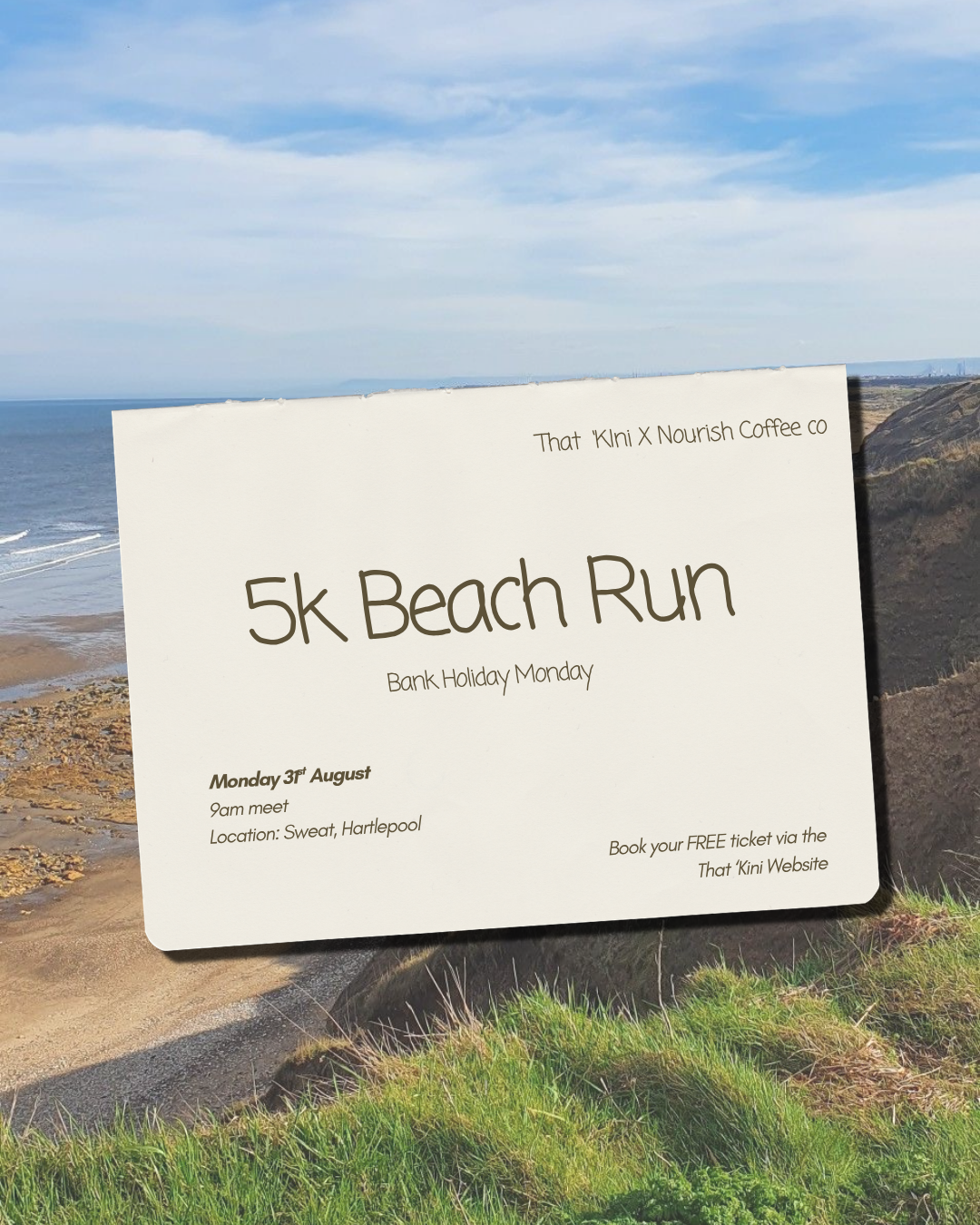 5K RUN TICKET - That ‘Kini X Nourish Coffee Co